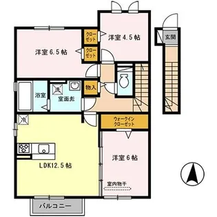 サニーハイツの間取り