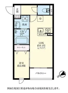 フェリシア馬出ファミリア【1階】の間取り