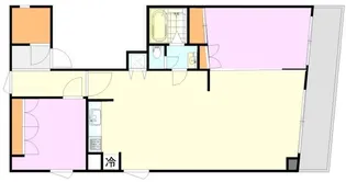 カトルセゾン代官山【3階】の間取り