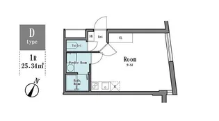 LEGALAND三軒茶屋ANNEX【2階】の間取り