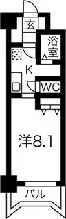 兵庫県神戸市東灘区田中町1丁目【マンション】の間取り