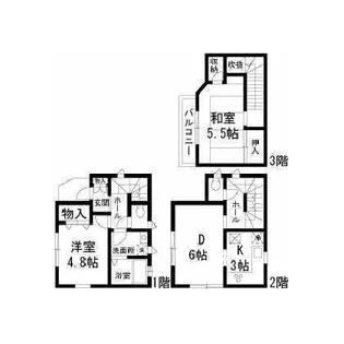 東京都世田谷区代沢1丁目【一戸建】の外観