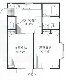 フレグランスミツシ【2階】の間取り