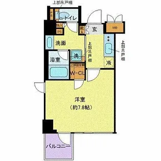 ディアレイシャス三軒茶屋 【2階】の間取り