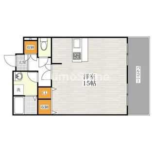 福岡県福岡市中央区平尾3丁目【マンション】の間取り