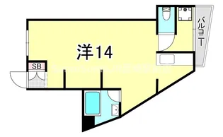 ソリッソ大物【2階】の間取り