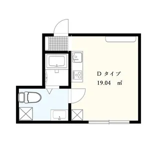 プラティーク代沢【5階】の間取り