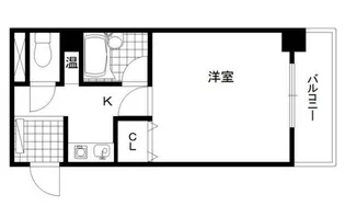 シティライフ服部【2階】の間取り