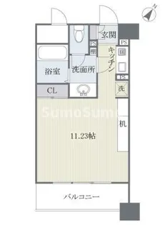 フェルト627【10階】の間取り