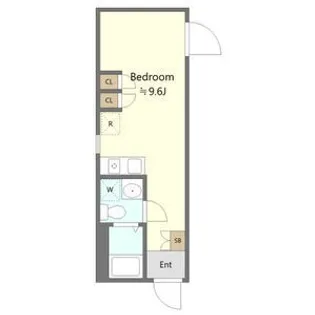 ザ・レジデンス駒沢大学【2階】の間取り