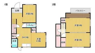 兵庫県明石市朝霧台【一戸建】の間取り