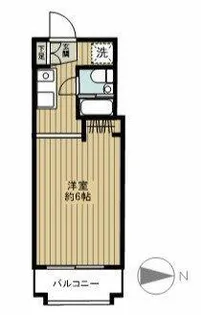 プリュメゾン駒沢【3階】の間取り