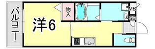 兵庫県神戸市東灘区田中町3丁目【マンション】の間取り