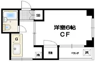 コーポ松本【3階】の間取り