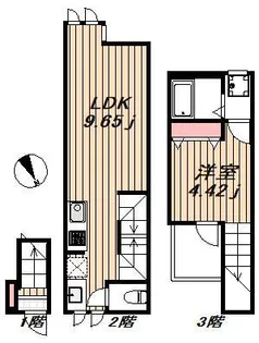 BEテラス学芸大学の間取り
