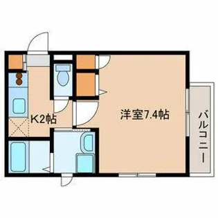 イリーズ【1階】の間取り