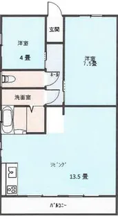 兵庫県神戸市長田区滝谷町1丁目【マンション】の間取り