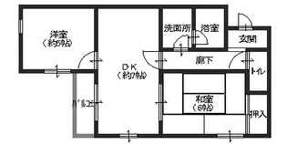 アッシュコート明石【3階】の間取り