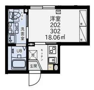 リージェンシー用賀【4階】の間取り