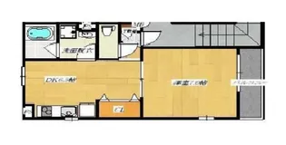 兵庫県神戸市兵庫区東山町1丁目【アパート】の間取り