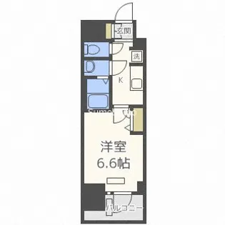 大阪府大阪市浪速区下寺2丁目【マンション】の間取り