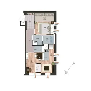 デュオメゾン渋谷松濤【2階】の外観