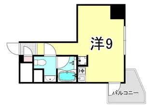 インターフェルティR2甲子園【10階】の間取り