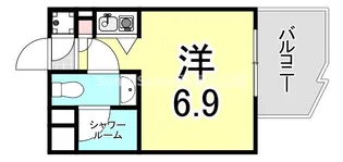 インターフェルティR2甲子園【4階】の間取り