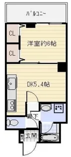 兵庫県神戸市中央区北野町2丁目【マンション】の間取り
