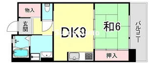 URパークタウン西武庫 20号棟【3階】の間取り