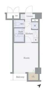 ドルチェ代々木【5階】の間取り