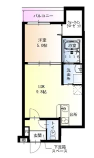 フジパレス出屋敷南Ⅱ番館【2階】の間取り