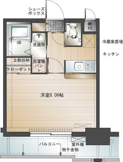 福岡県福岡市博多区博多駅前4丁目【マンション】の間取り