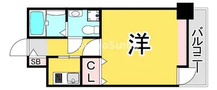 エステートモア・白金クロス【7階】の間取り