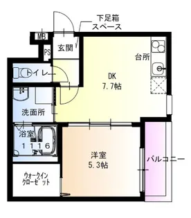 フジパレス出屋敷南Ⅱ番館【1階】の間取り