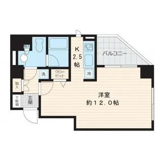 ロワジール三軒茶屋【2階】の間取り