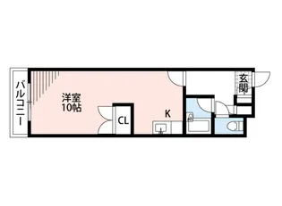 メゾンド丸善【2階】の間取り