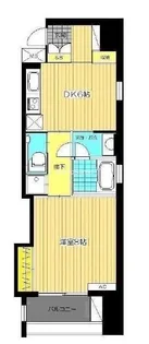 大阪府大阪市西区立売堀1丁目【マンション】の間取り