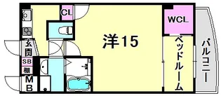 セレニテ甲子園I【5階】の間取り