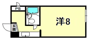 グレースメモリー甲子園【3階】の間取り