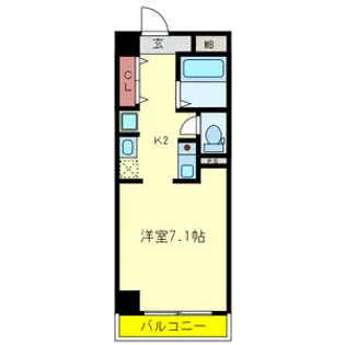 ADORER【7階】の間取り