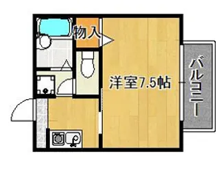 グリーンシャトレⅡ【1階】の間取り