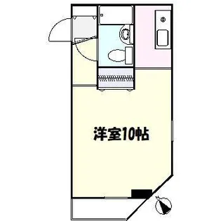 パークヒル用賀【4階】の間取り