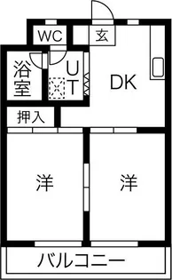 アペックス15【3階】の間取り