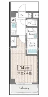 HⅡ(エイチツー)西明石【2階】の間取り