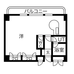 NEO壱番館【4階】の間取り