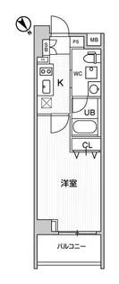 ALTERNA恵比寿【2階】の間取り