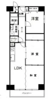 シャルマンコーポ博多【8階】の間取り