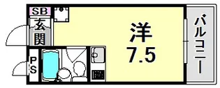 兵庫県西宮市里中町2丁目【マンション】の間取り