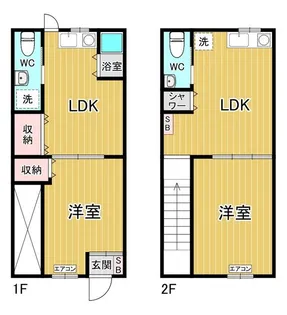 パークサイド菊水の間取り